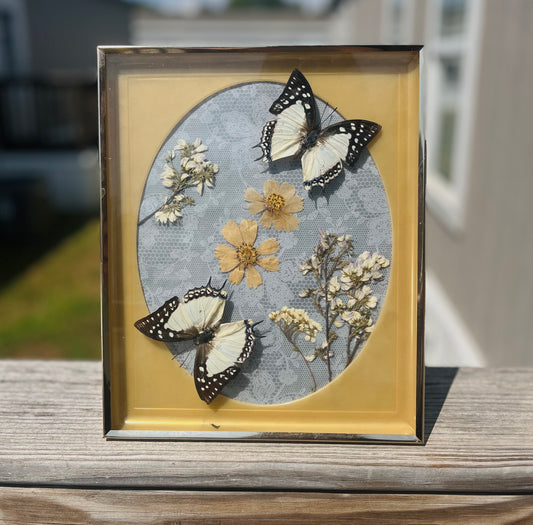 Jeweled Nawab Pair in Vintage Frame
